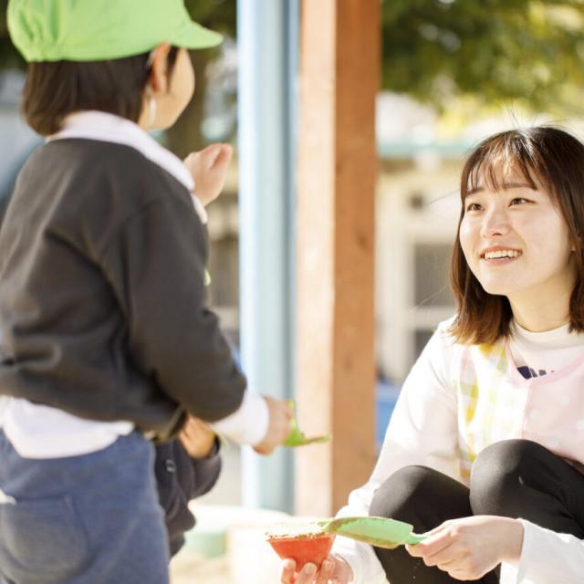 岡崎大学 本学付属園で保育体験！1