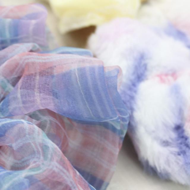 マロニエファッションデザイン専門学校 オリジナルシュシュ作り2