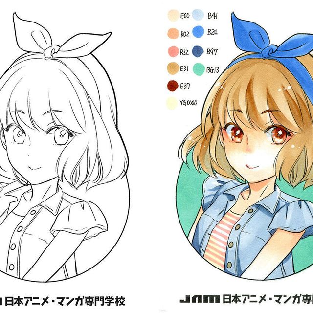 日本アニメ・マンガ専門学校 【イラストレーター科】イラストレーター体験をしよう♪1