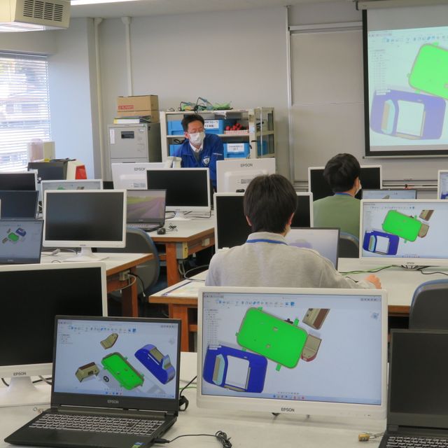 エプソン情報科学専門学校 「春オーキャン♪」３次元プリンタ＋ExcelVBA体験4