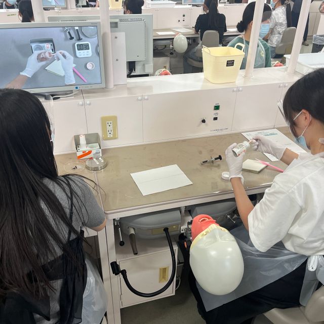 大阪歯科大学 【歯科衛生士・歯科技工士】牧野キャンパスで授業・実習体験！4
