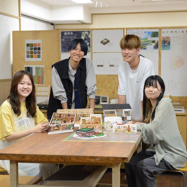 町田デザイン＆建築専門学校 【インテリア】空間デザインを実習メインに楽しく学ぶ3