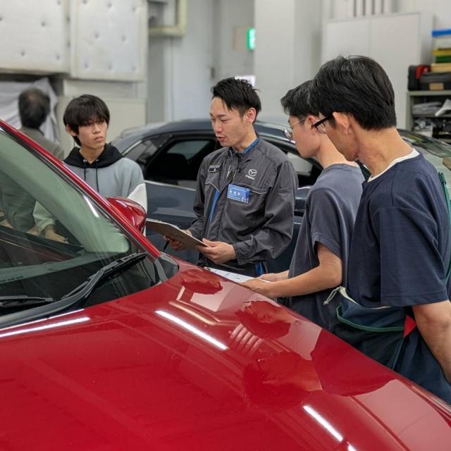 マツダ自動車整備専門学校 神戸（仮称） 車を知ろう！整備士体験会♪3