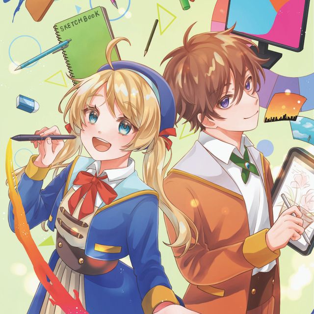 専門学校岡山ビジネスカレッジ アニメイラスト学科｜圧倒的講師陣から学びスキを仕事に！1