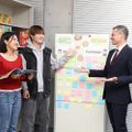 国際短期大学 アイス食べ放題！カーライフサポート企業で活躍する卒業生ゲスト