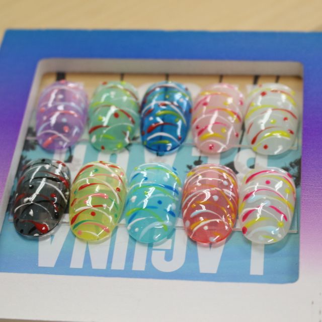 国際ファッションビューティ専門学校 かわいいスイーツパーツを作ってみよう！３Dネイル体験4