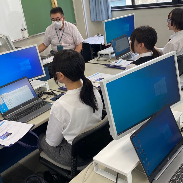 土浦こども情報ビジネス専門学校 情報ビジネス学科 情報処理コース　オープンキャンパス3