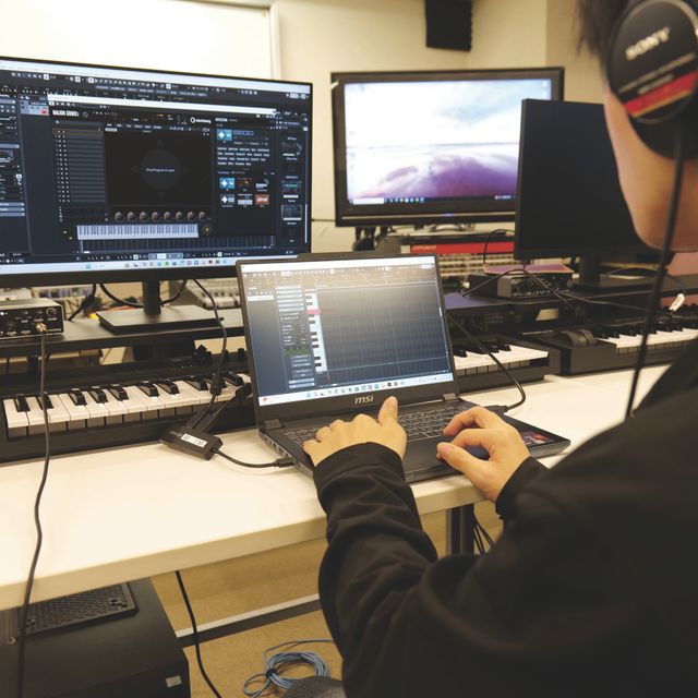キャットミュージックカレッジ専門学校 【音楽クリエイター】Cubase Proを使った音楽制作体験1