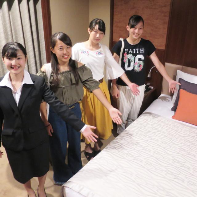 ☆体験入学☆宿泊サービス授業編☆