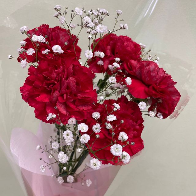 テクノ・ホルティ園芸専門学校 フラワーデザイン実習★母の日の花束を作ろう！1