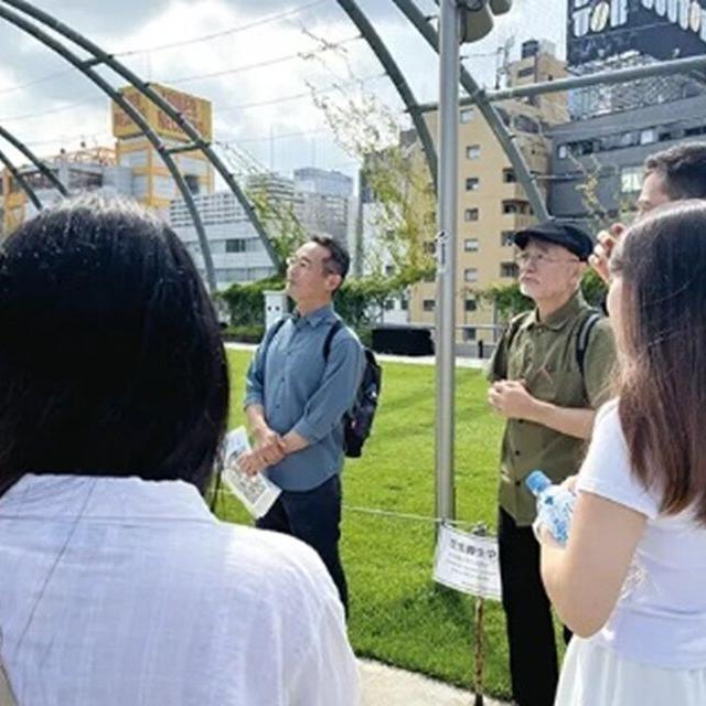 渋谷ファッション＆アート専門学校 【建築】ワークショップ：街歩き1