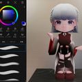 専門学校　札幌デザイナー学院 【ゲーム／3DCG専攻】キャラの3Dペイント