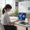 大阪ＩＴプログラミング＆会計専門学校天王寺校 【WEBデザイン専攻体験】AI昔話絵本を創作しよう！