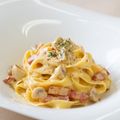 新宿調理師専門学校 本格イタリアン!手打ちパスタ(カルボナーラ)＆牛肉タリアータ