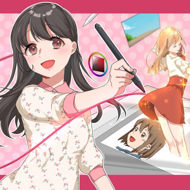 大阪アニメーションカレッジ専門学校 アニメ塗り体験！1