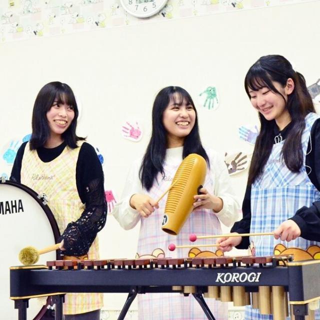 北日本医療福祉専門学校 在校生と一緒に♪楽器で遊ぼう（保育）[1/17]1