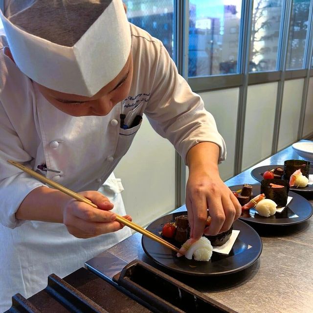 東京調理製菓専門学校 極みの握り寿司3