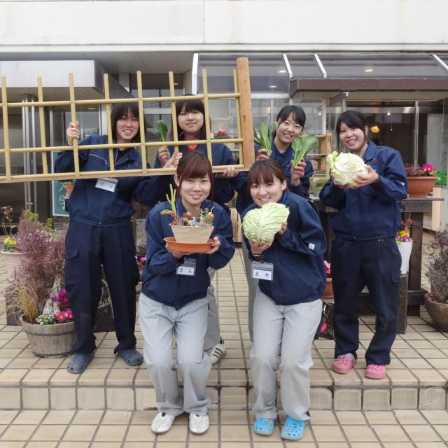テクノ・ホルティ園芸専門学校 1月の体験入学1