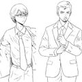 大阪総合デザイン専門学校 【漫画・アニメーション】カッコいいスーツ男子を描いてみよう！
