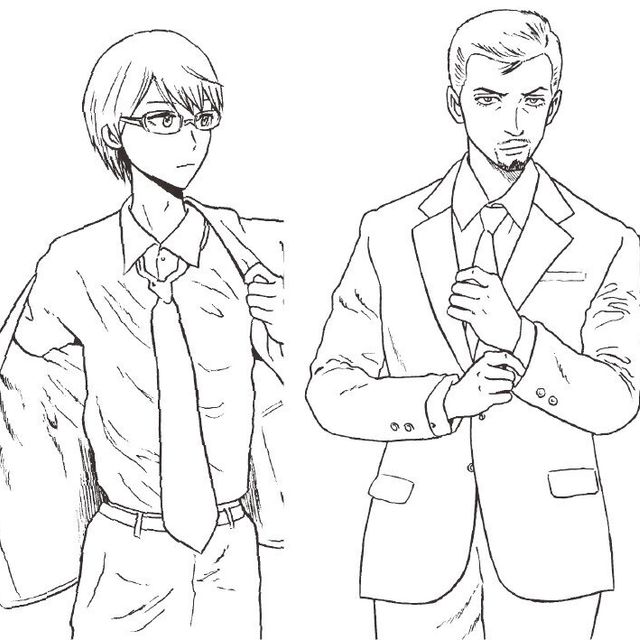 大阪総合デザイン専門学校 【漫画・アニメーション】カッコいいスーツ男子を描いてみよう！1