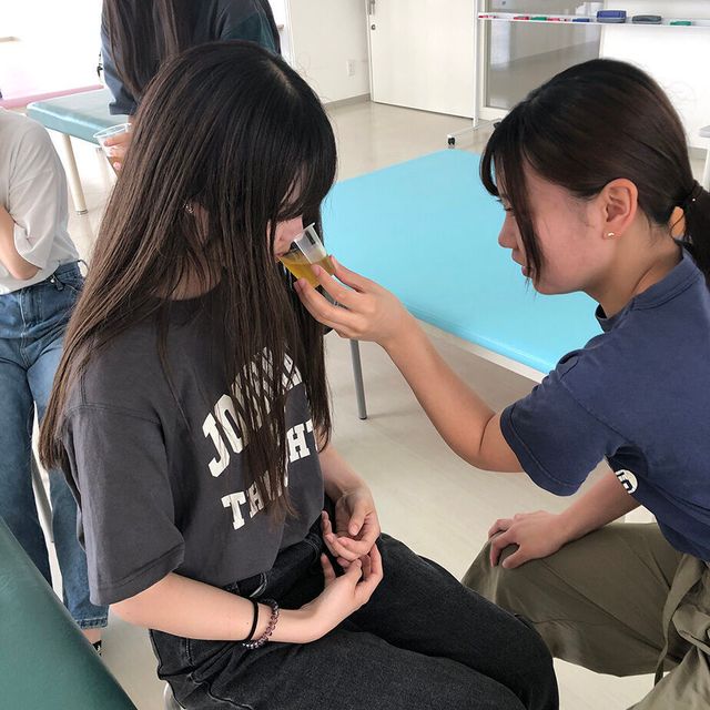 富山リハビリテーション医療福祉大学校 【作業療法科】５/２３（土）嚥下リハビリテーション1