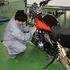 専門学校西日本昴自動車工科大学校 【バイク整備体験】バイクの構造を確認しよう！1