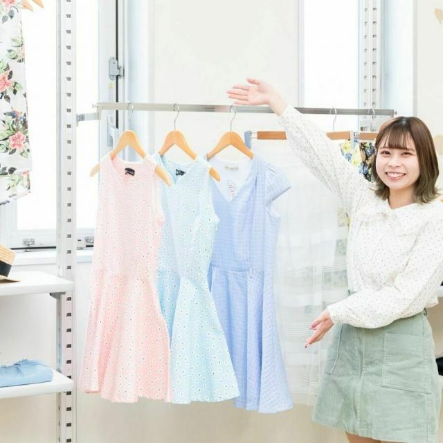 華服飾専門学校 オールシーズンディスプレイ体験1