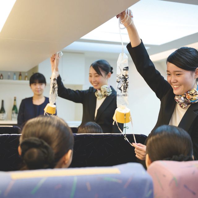 大阪航空専門学校 ［エアライン学科 ］客室乗務員/グランドスタッフを体験！1