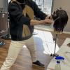 名古屋ビューティー専門学校 理容師さんから学ぶ！！メンズカットに挑戦♪