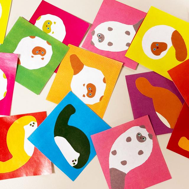 専門学校　札幌デザイナー学院 【グラフィックwebフォト専攻】ブロックステッカー1