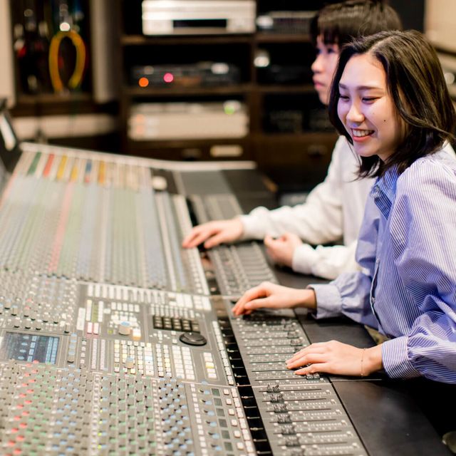 東京スクールオブミュージック＆ダンス専門学校 レコーディングエンジニア体験1