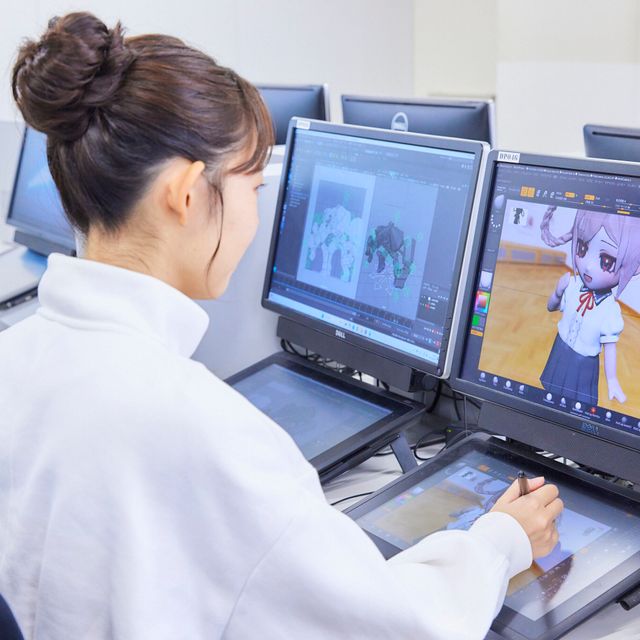 大阪アミューズメントメディア専門学校 CG学科★5月オープンキャンパス1