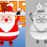 初心者大歓迎！XmasキャラクターをCGでつくってみよう！の詳細