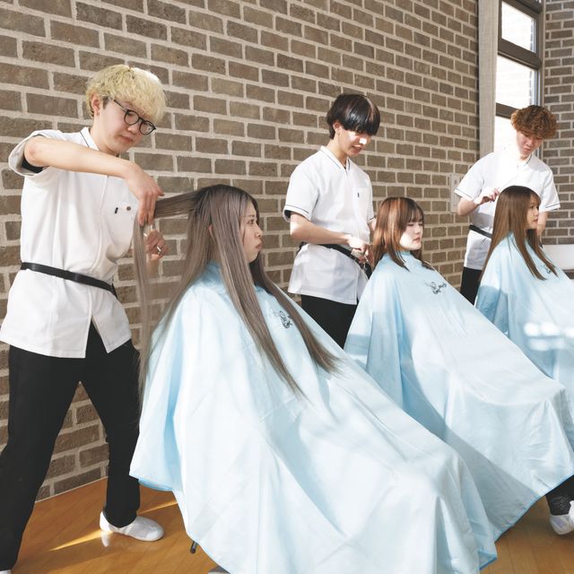 松本理容美容専門学校 ＭＡＴＳＵＢＩ生になってみる！2