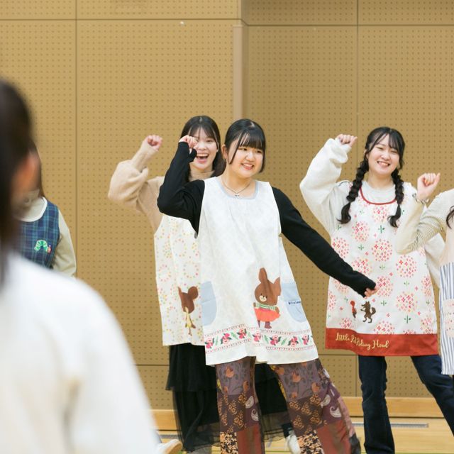 札幌ほいく専門学校 あそび体験『〇〇バスケット』2