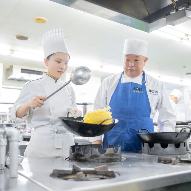 新潟調理師専門学校 チャーハンを極める！【基本編】中国料理オープンキャンパス2