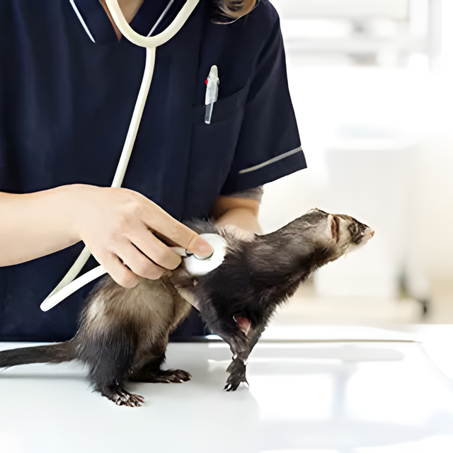 専門学校　福岡ビジョナリーアーツ 【ペット】動物たちの健康チェック1