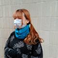 専門学校岡山ファッションスクール 11/15（土）スヌード☆　暖かいアイテムを作ろう♪