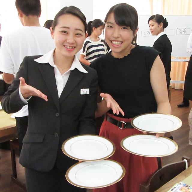 東京YMCA国際ホテル専門学校 ☆体験入学☆料飲サービス授業編☆1
