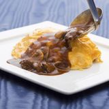 町調特製ソース×ふわとろ仕上げ！【オムライス】の詳細