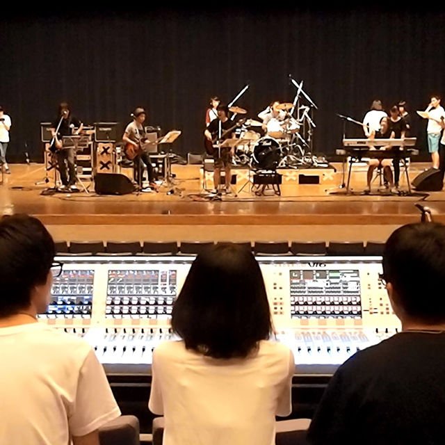 PAホール実習見学