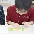 専門学校岡山ビジネスカレッジ 介護福祉学科｜点字にチャレンジ！