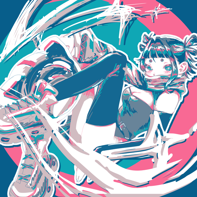 専門学校　札幌デザイナー学院 【イラスト・キャラクター専攻】イラスト＆配色レッスン1