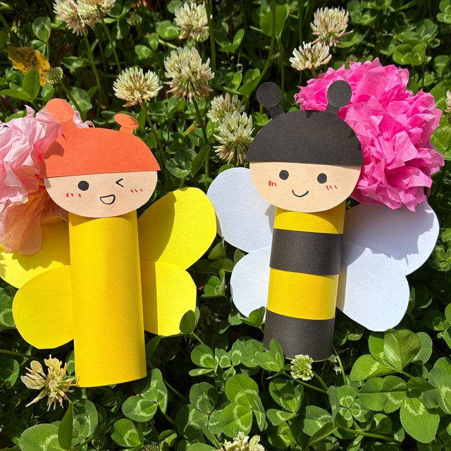 名古屋文化学園保育専門学校 廃材を使って可愛い飾りを作ろう☆お母さん喜んでくれるかな☆1