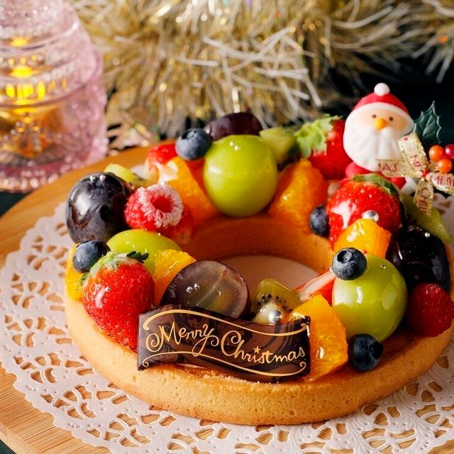 札幌ベルエポック製菓調理専門学校 【X'mas☆彡スイーツじっくり体験】クリスマスタルト1
