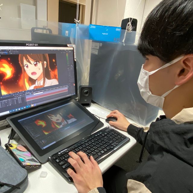 大阪アニメーションカレッジ専門学校 簡単な動画を作ってみよう！1