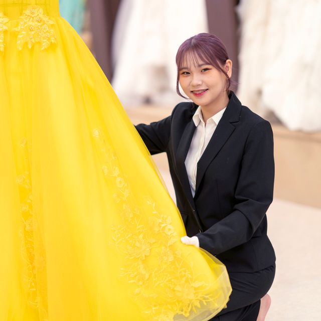 福岡ベルエポック美容専門学校 4月のヘアメイク科 体験授業3