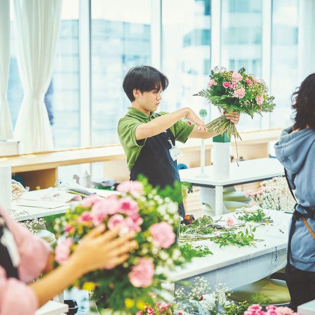 静岡デザイン専門学校 フラワーデザイン科オープンキャンパス2