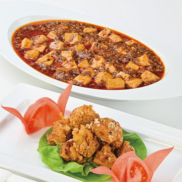 織田調理師専門学校 【中国料理体験&学校説明】麻婆豆腐＆唐揚げ1