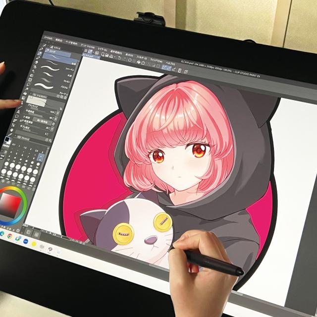 専門学校　札幌ビジュアルアーツ 【ビジュアル・クリエイター学科】デジタルイラスト体験1